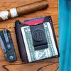 1791 Everyday Carry Leather Tool Pouch for Multitool, Pen / Pen Light, Cash / Cards & Action-Clip Belt Attachment WEB-AC-DUO-BLK-A